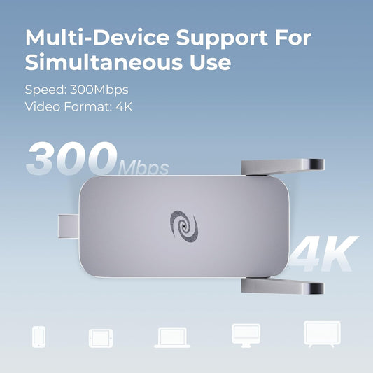 Deeper Connect Air – Pocket-Sized VPN Router: Compact VPN router offering decentralized, secure, and private internet access; supports simultaneous 4K streaming on multiple devices without subscription fees