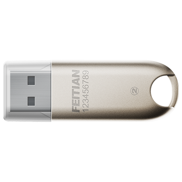 FT BioPass FIDO2 Plus K45+ – USB-A Biometric Security Key with Fingerprint Authentication, FIDO2/U2F/PIV Certified, FIPS 140-2 Level 2, Phishing-Resistant MFA, Compatible with Major Platforms