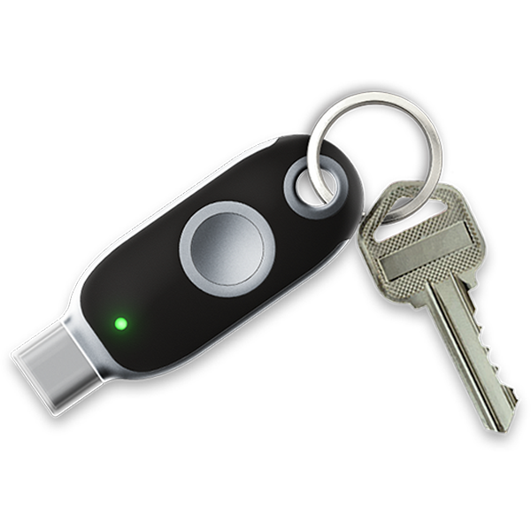 FT ePass FIDO2 K40 Security Key – USB-C & NFC, FIDO2/U2F Certified, Phishing-Resistant 2FA, HOTP Support, IP67 Rated, Compatible with Windows, macOS, Linux, Android, Chrome OS