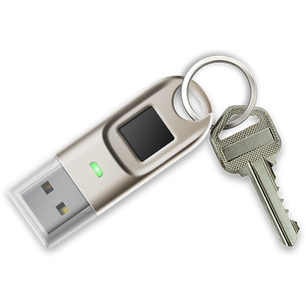 FT BioPass FIDO2 Plus K45+ – USB-A Biometric Security Key with Fingerprint Authentication, FIDO2/U2F/PIV Certified, FIPS 140-2 Level 2, Phishing-Resistant MFA, Compatible with Major Platforms