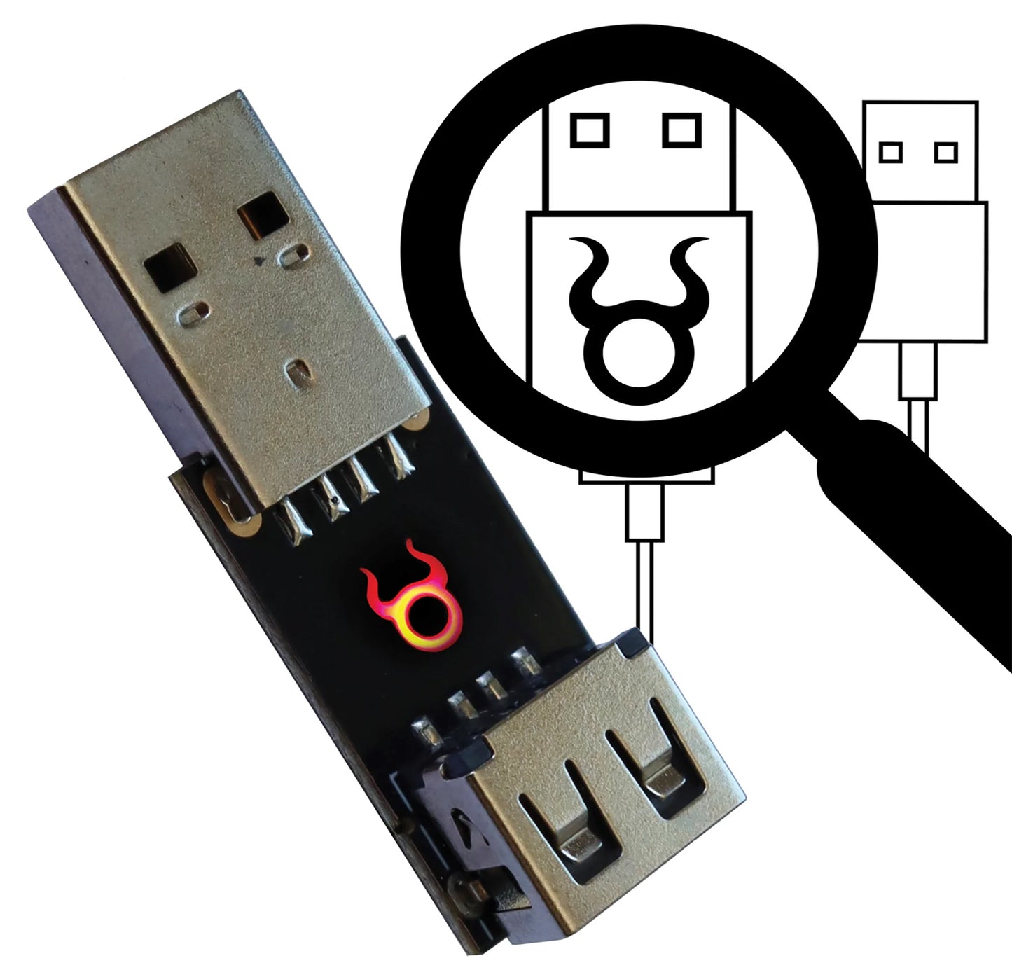 Malicious Cable Detector by O.MG: Device designed to detect and identify malicious cables that may compromise data security, ensuring safe connections for your electronic devices.